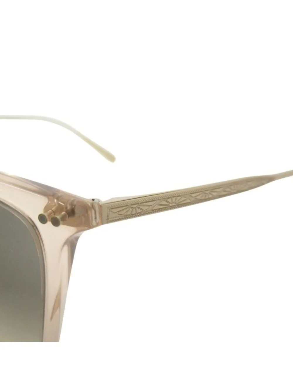 Brunello Cucinelli Oliver Peoples Luisella Sunglasses Beige Gold Eyewear